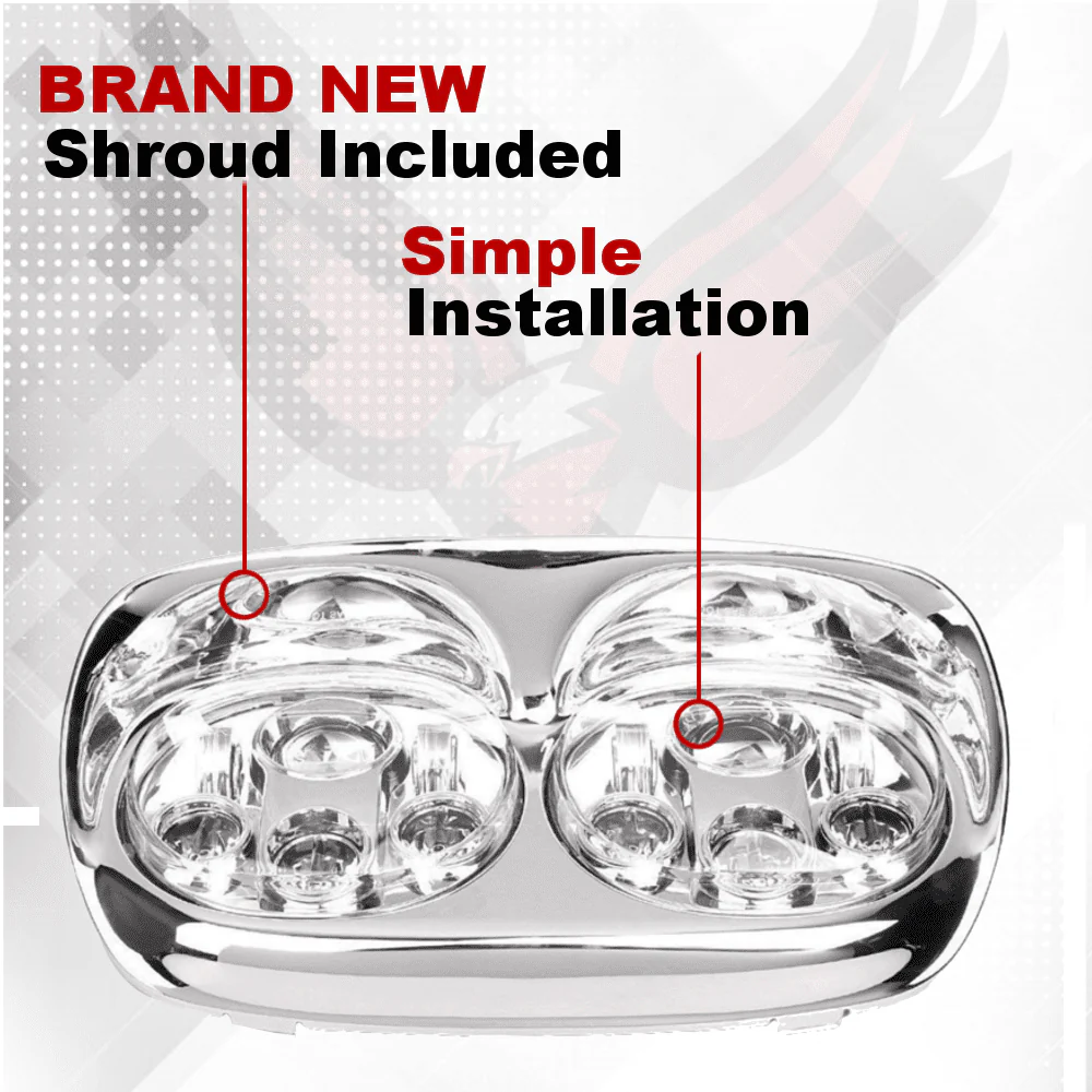 Eagle Lights Road Glide 1998 - 2013 LED Projection Headlight for Harley-Davidson® Road Glide - Image 8