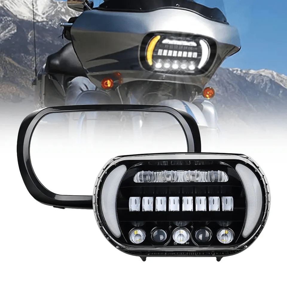 Eagle Lights Generation II LED Projection Headlight for 2004 - 2013 Harley-Davidson® Road Glide - Image 13