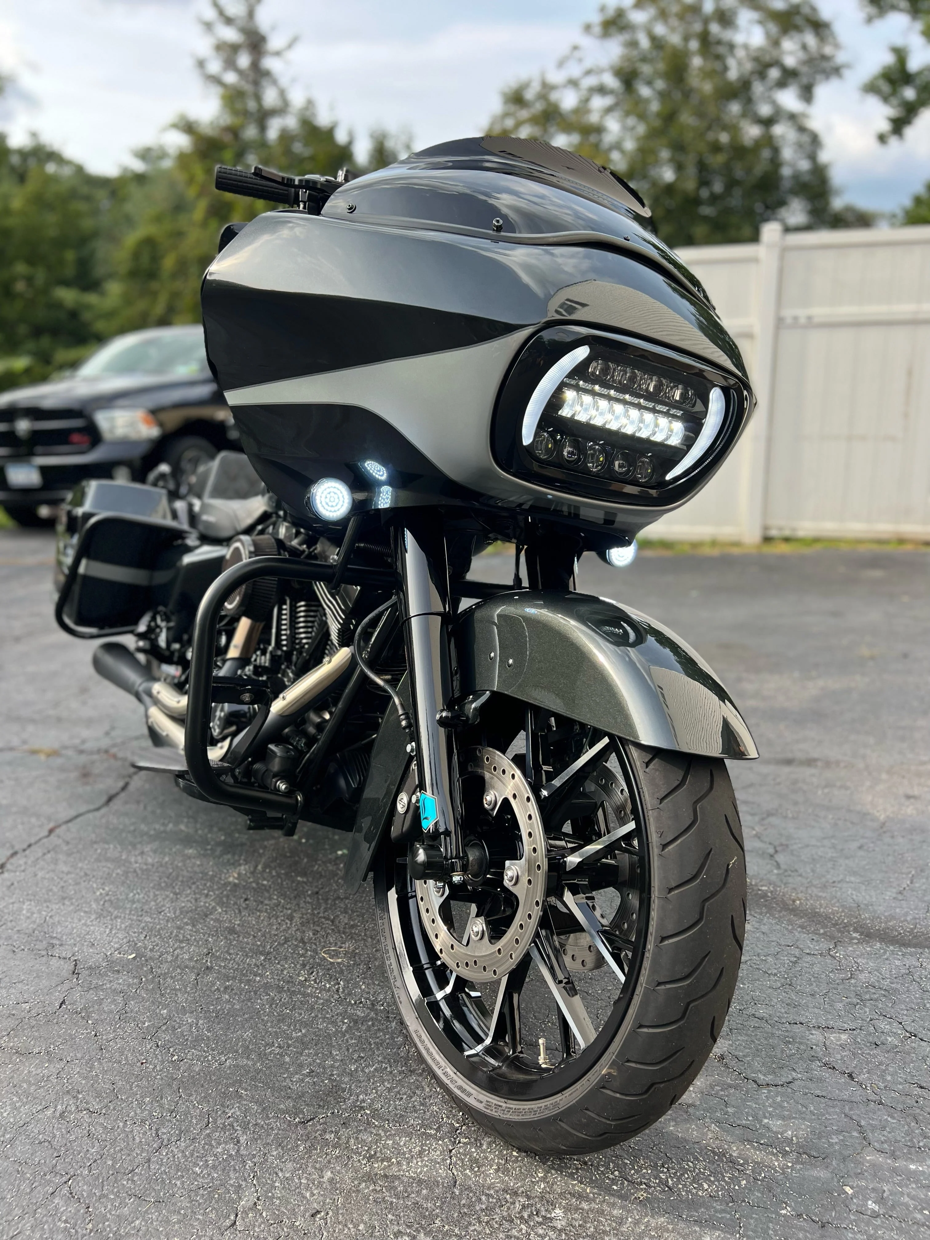 Eagle Lights Generation II LED Projection Headlight for 2004 - 2013 Harley-Davidson® Road Glide - Image 4