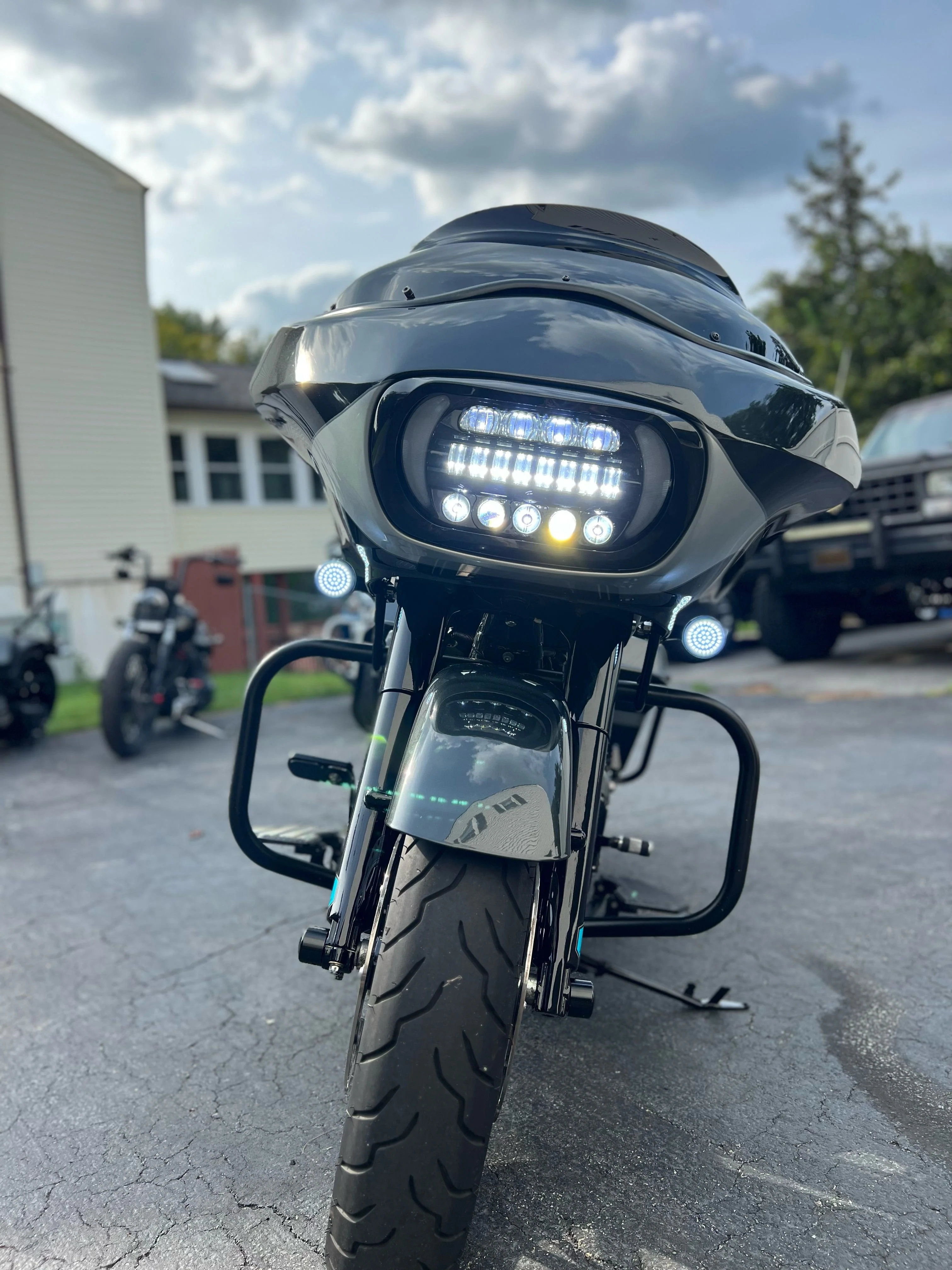 Eagle Lights Generation II LED Projection Headlight for 2004 - 2013 Harley-Davidson® Road Glide - Image 5