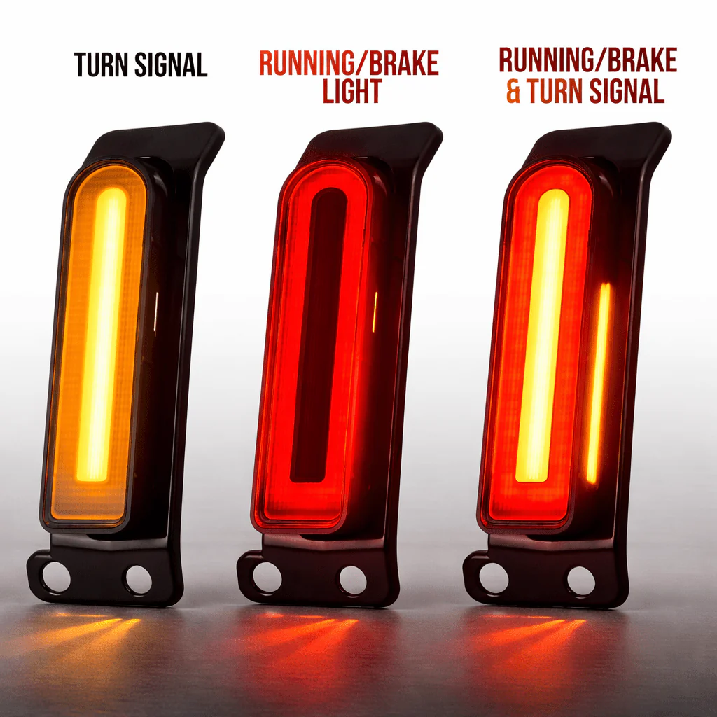 Eagle Lights Saddlebag HALOS Running, Brake and Turn Filler Lights for Harley-Davidson® Motorcycles - Image 6