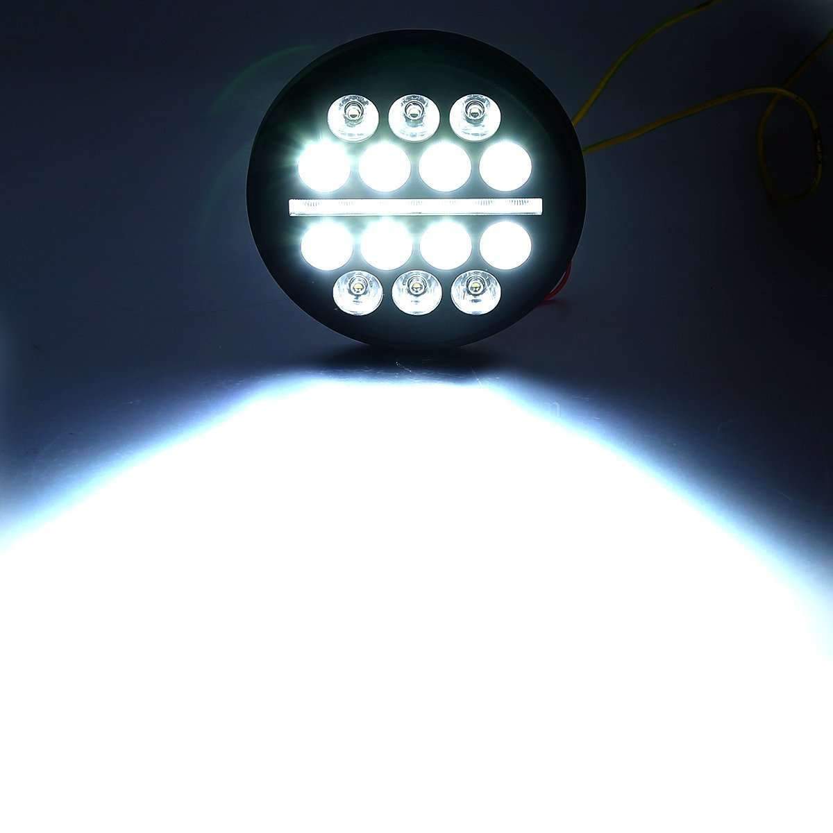 Eagle Lights Slim Line 4.5" Auxiliary / Passing LED Lights for Harley-Davidson® and Indian® Motorcycles - Plug and Play Connection - Image 3
