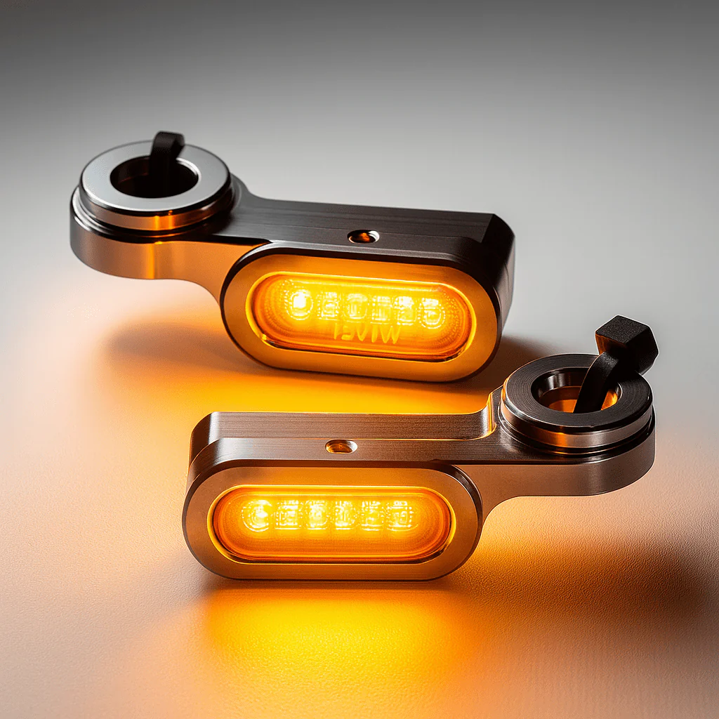 Eagle Lights SLIM LINE Front LED Turn Signals for Harley-Davidson® Touring Model Motorcycles - Image 3
