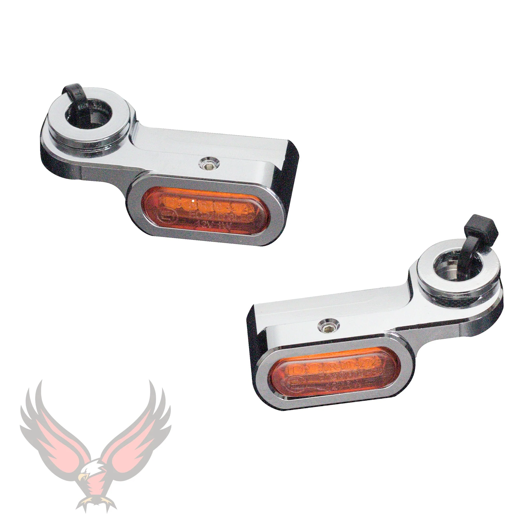 Eagle Lights SLIM LINE Front LED Turn Signals for Harley-Davidson® Touring Model Motorcycles - Image 4