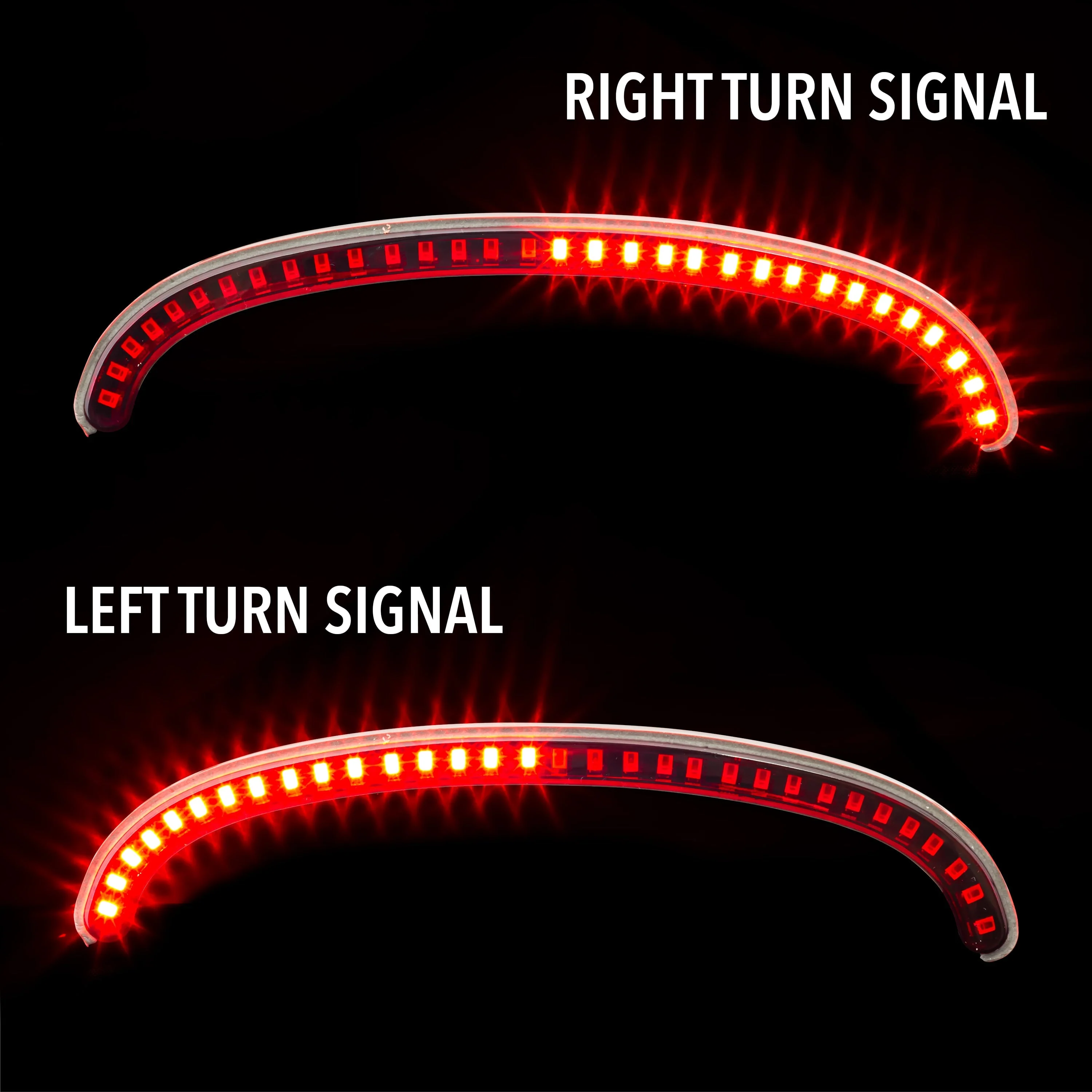 Eagle Lights SLIMLINE Auxiliary Run, Turn Signal and LED Brake Light for 2018+ Harley-Davidson® Fat Bob - Image 8