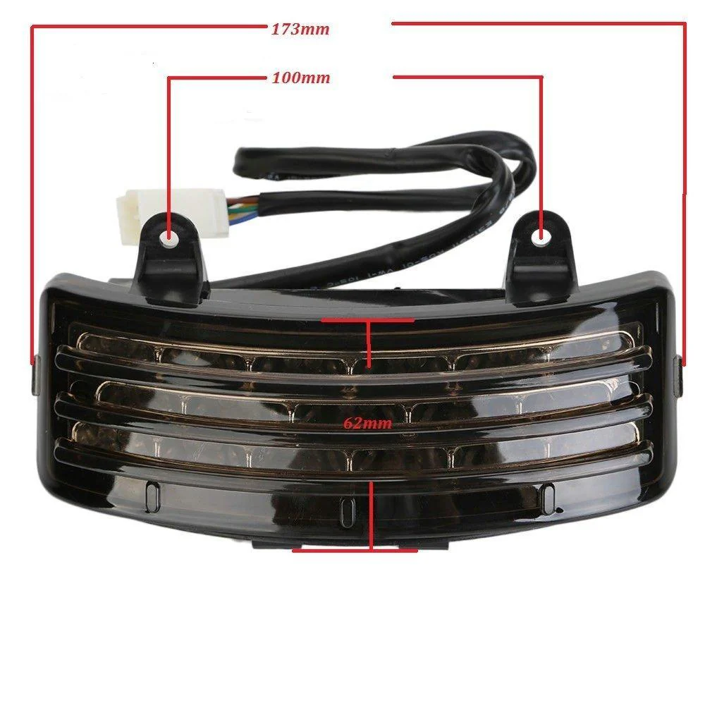 Eagle Lights Tri-Bar LED Brake Light with Turn Signals For 2006 - 2009 Harley-Davidson® Street Glide Models - Image 7