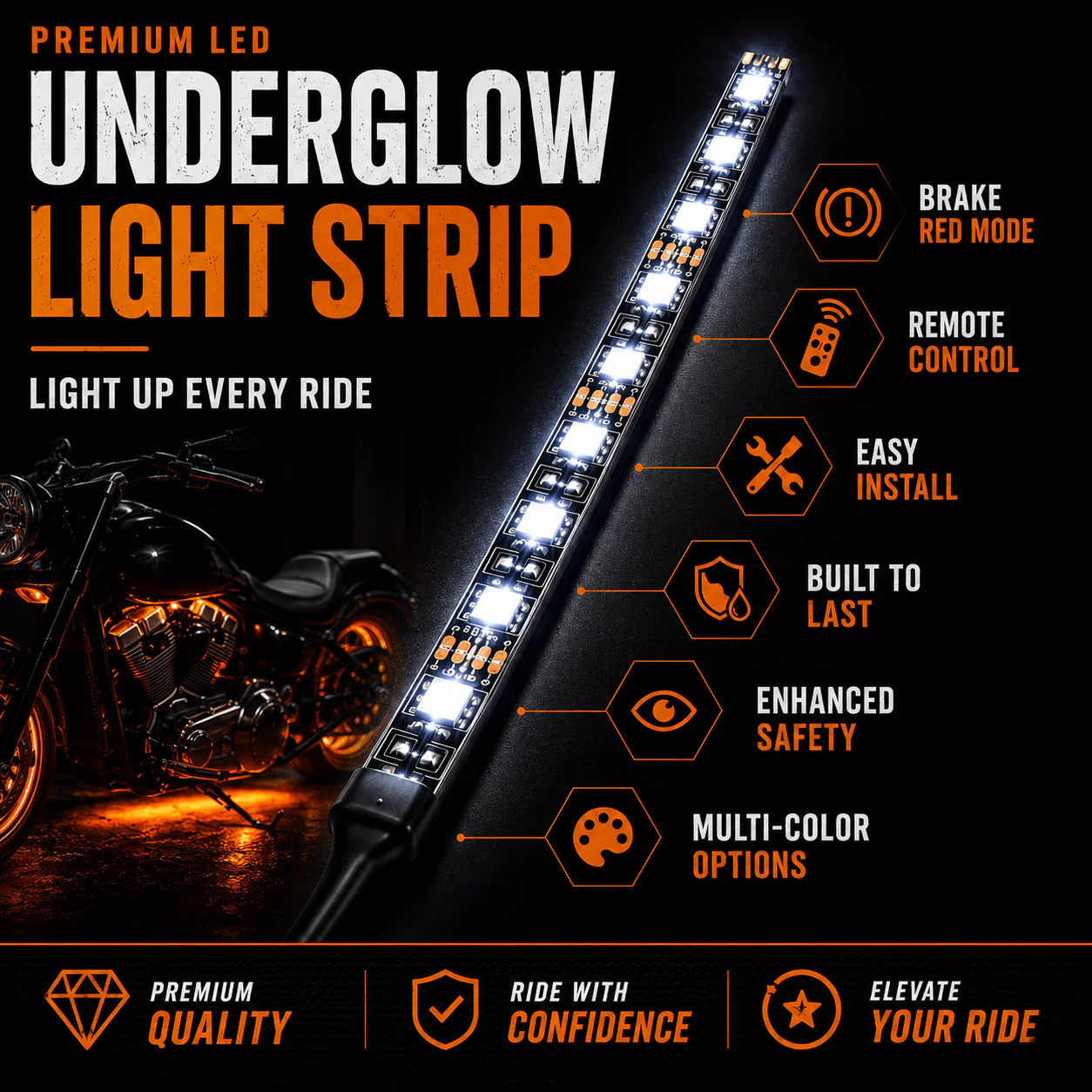 Eagle Lights SPECTRALSHIFT Color-Changing Underglow / Accent Lighting - 12 Strip Kit - Image 4