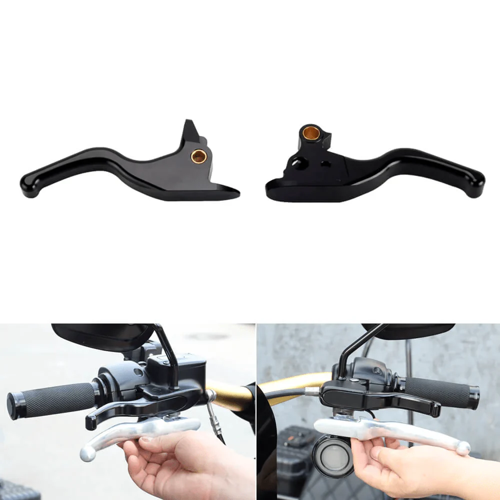 Eagle Lights SPEEDSHIFT Shorty Brake and Clutch Lever Set for 2018+ Harley-Davidson® Softail Models - Cable Clutch - Image 4