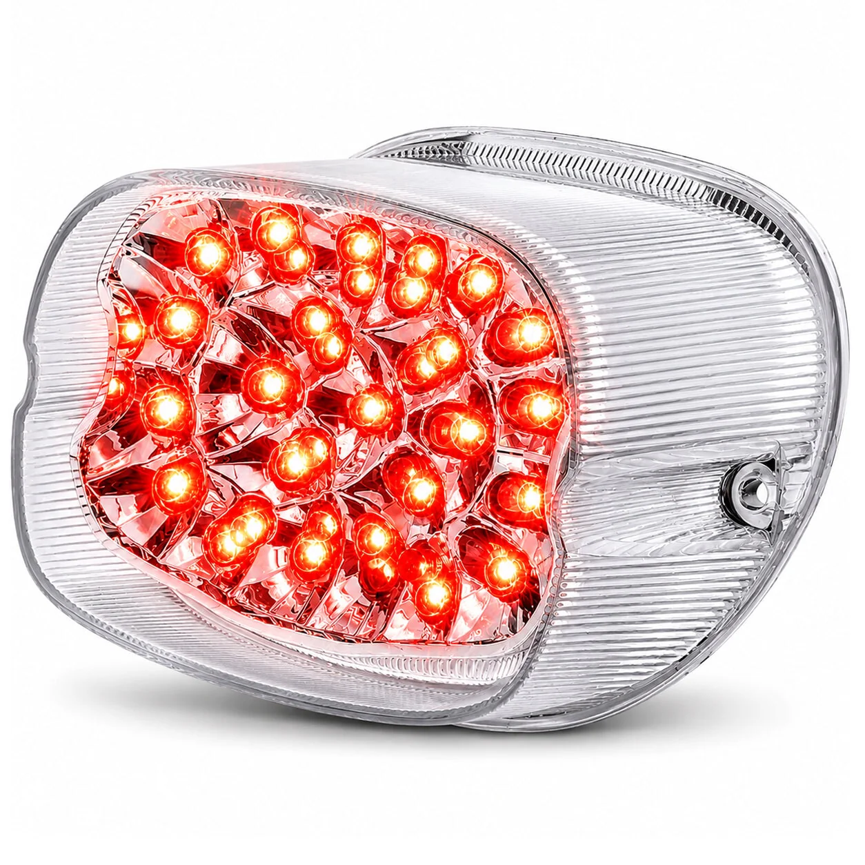 Eagle Lights Squareback LED Replacement Harley-Davidson® Softtail / Touring / Sportster / Dyna Tail Light with Built In LED Turn Signals - Image 5