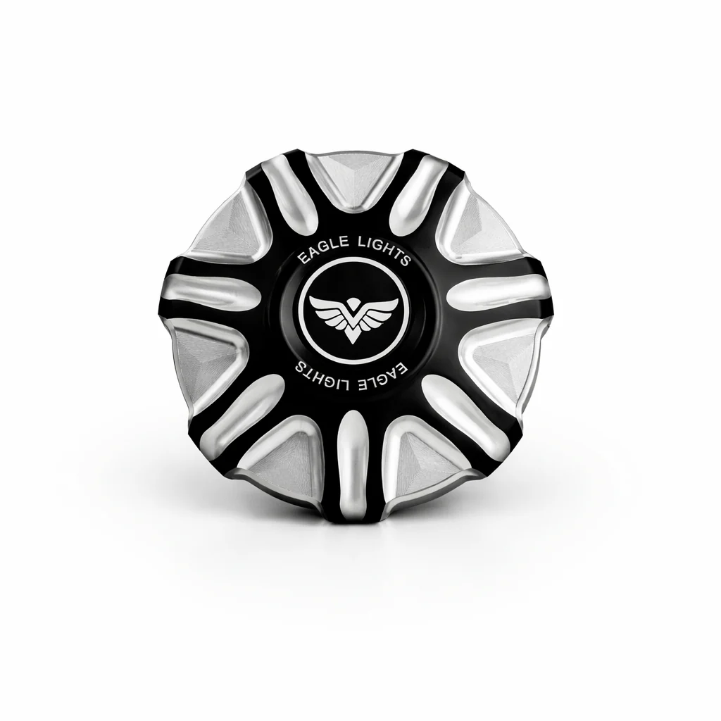 Eagle Lights StarShield Gas Cap fits Harley Davidson and Indian Models