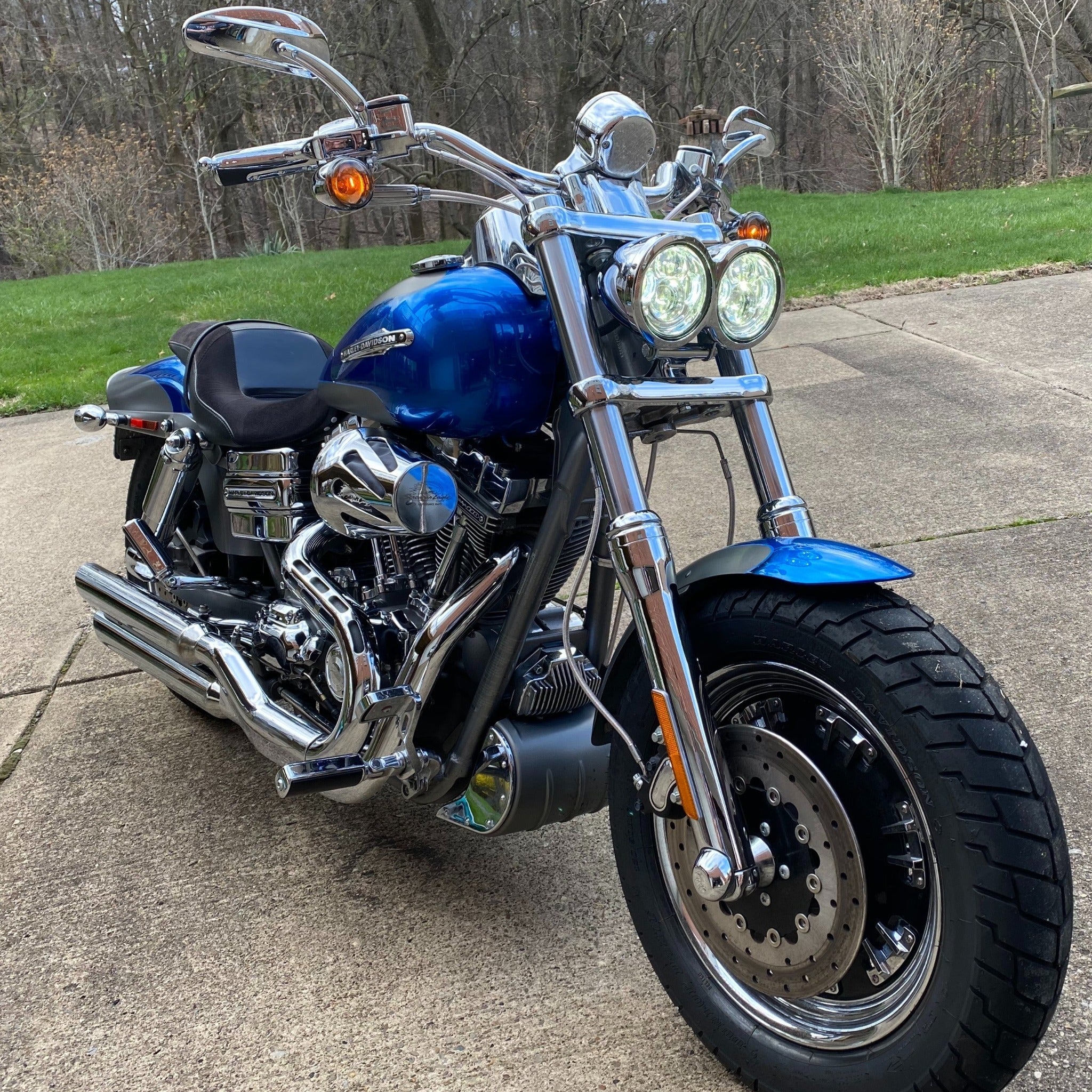 Eagle Lights Dual LED Headlight Kit for 2008 - 2017 Harley-Davidson® Fat Bob Models - Image 4