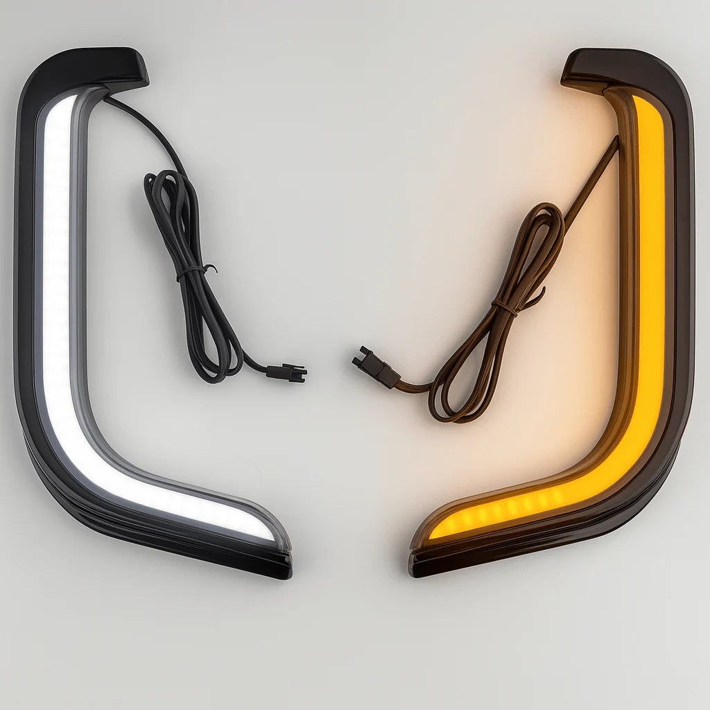 Eagle Lights SUNBURST Lower Fairing Grill LED Lights for 1996 - 2013 Harley Davidson® Motorcycles