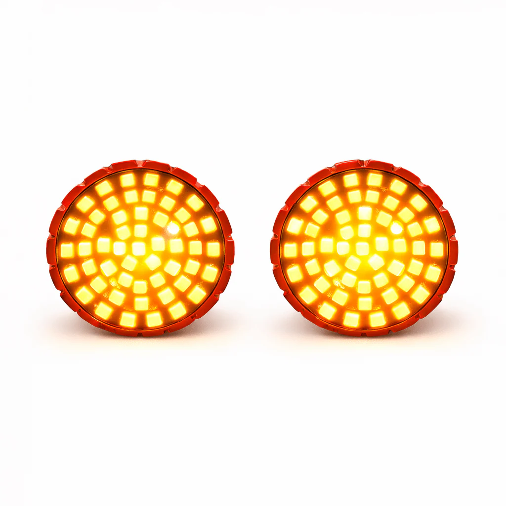 Eagle Lights SUNFLARE 2"  Switchback Front LED Turn Signals For Harley-Davidson® and Yamaha Models - Image 12