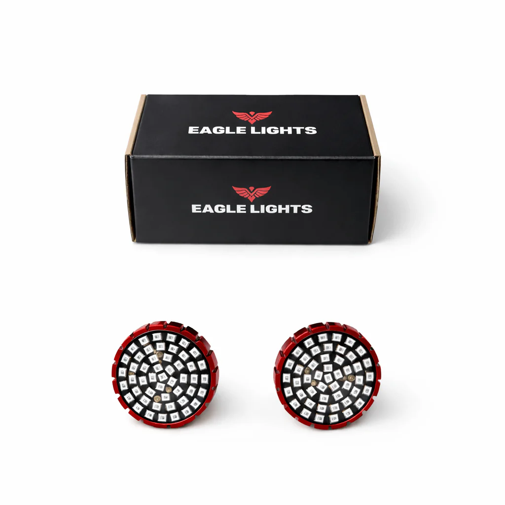 Eagle Lights SUNFLARE Rear 2" LED 1156 Turn Signals for Harley-Davidson® - Image 5