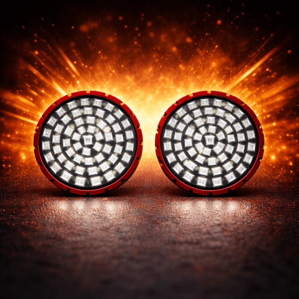 Eagle Lights SUNFLARE Rear 2" LED Turn Signal, Running and Brake Lights for Harley-Davidson® - Image 5