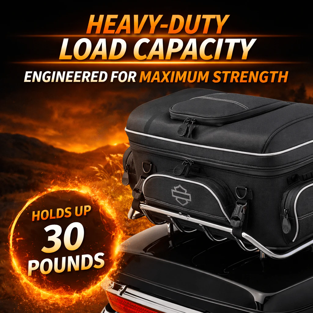 Eagle Lights Tour Pak Luggage Rack for Harley-Davidson® Touring Models - Image 3