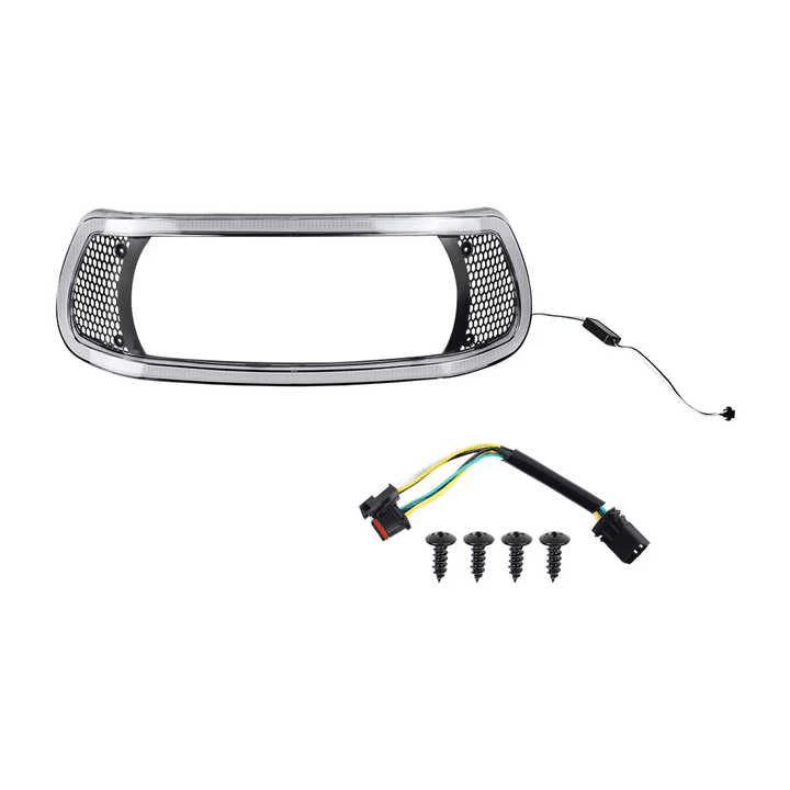 Eagle Lights HALOS DRL Bezel With Vent Inserts And White LED Running Lights for Harley-Davidson® Road Glide Motorcycles - Image 8