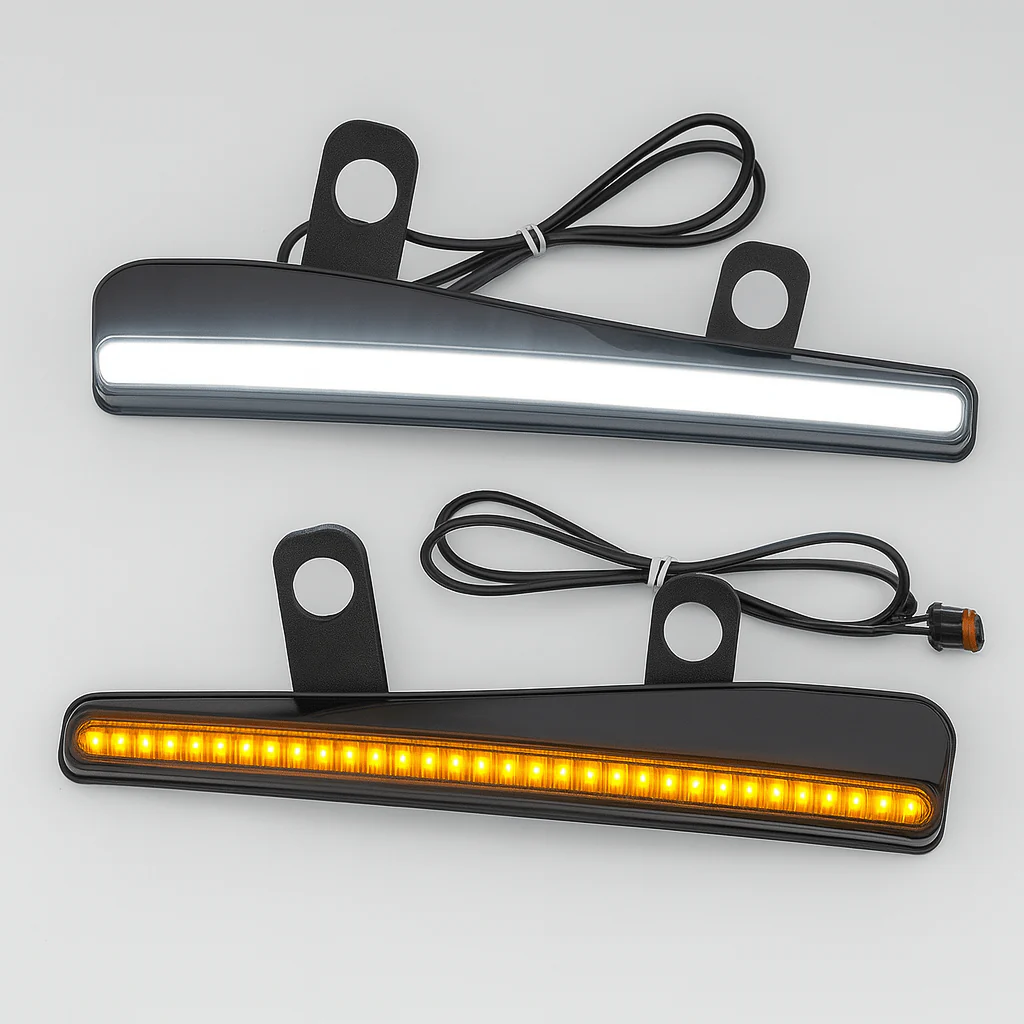 Eagle Lights Windshield LED Lights for 2024+ Harley-Davidson® Road Glide Motorcycles - Image 3