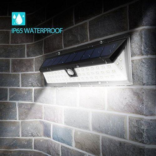 Eagle Lights 54-LED Solar Power Motion Sensor Outdoor Light - Security, Garden and Patio Lamp - Image 2