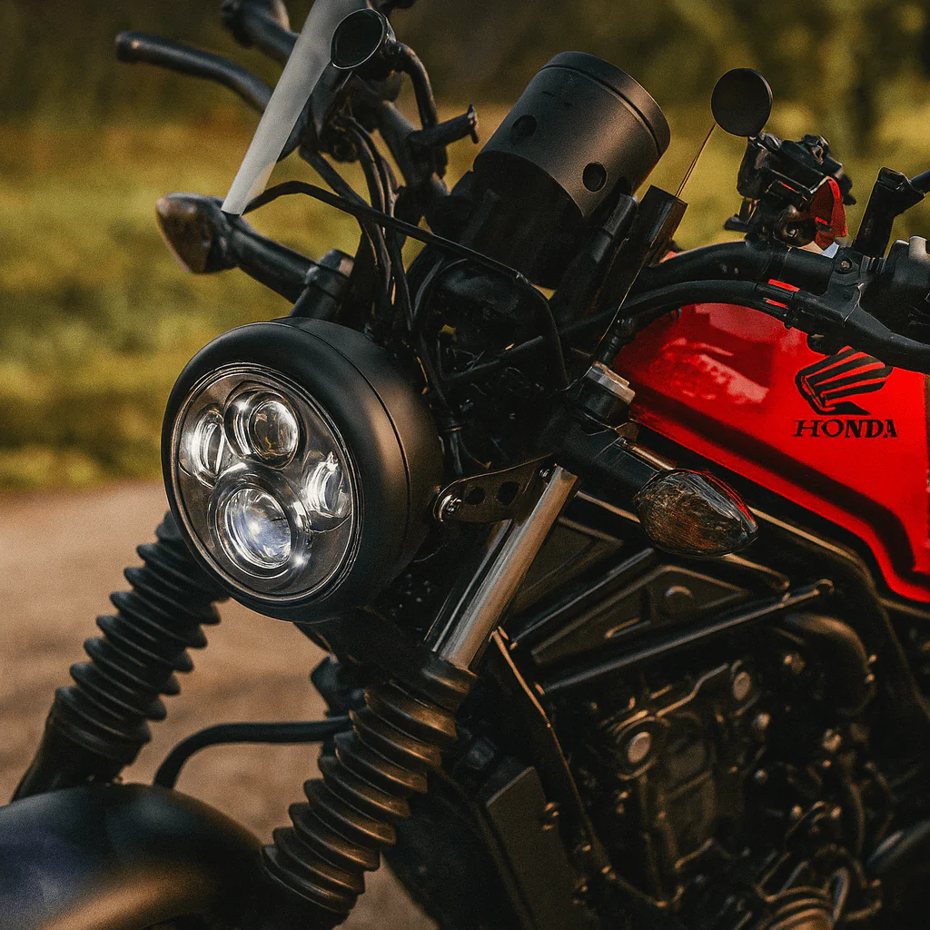 Eagle Lights LED Headlight and Mounting Kit for Honda Shadow Spirit / Rebel - Image 2