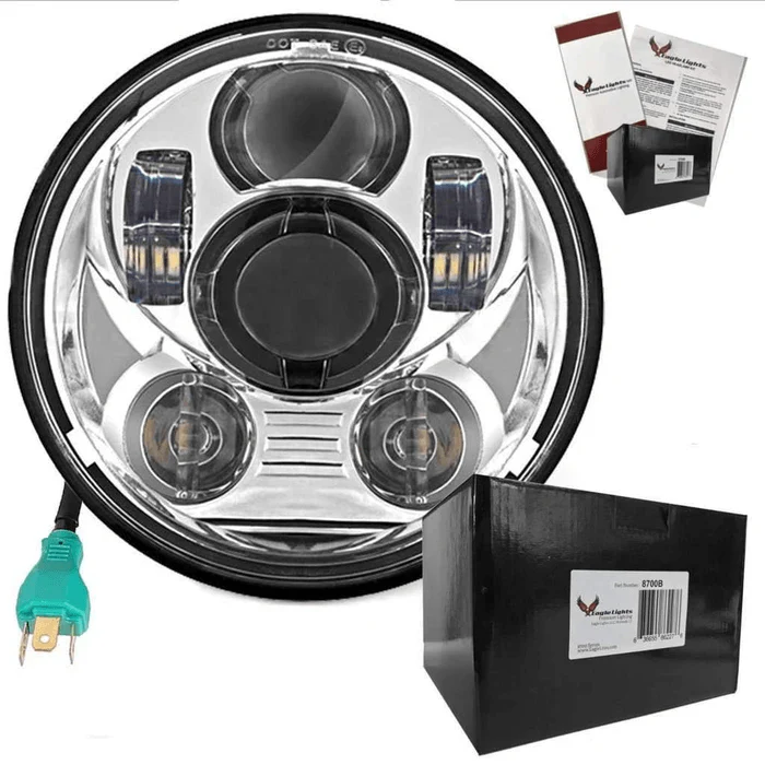 Eagle Lights LED Headlight and Mounting Kit for Honda Shadow Spirit / Rebel - Image 5