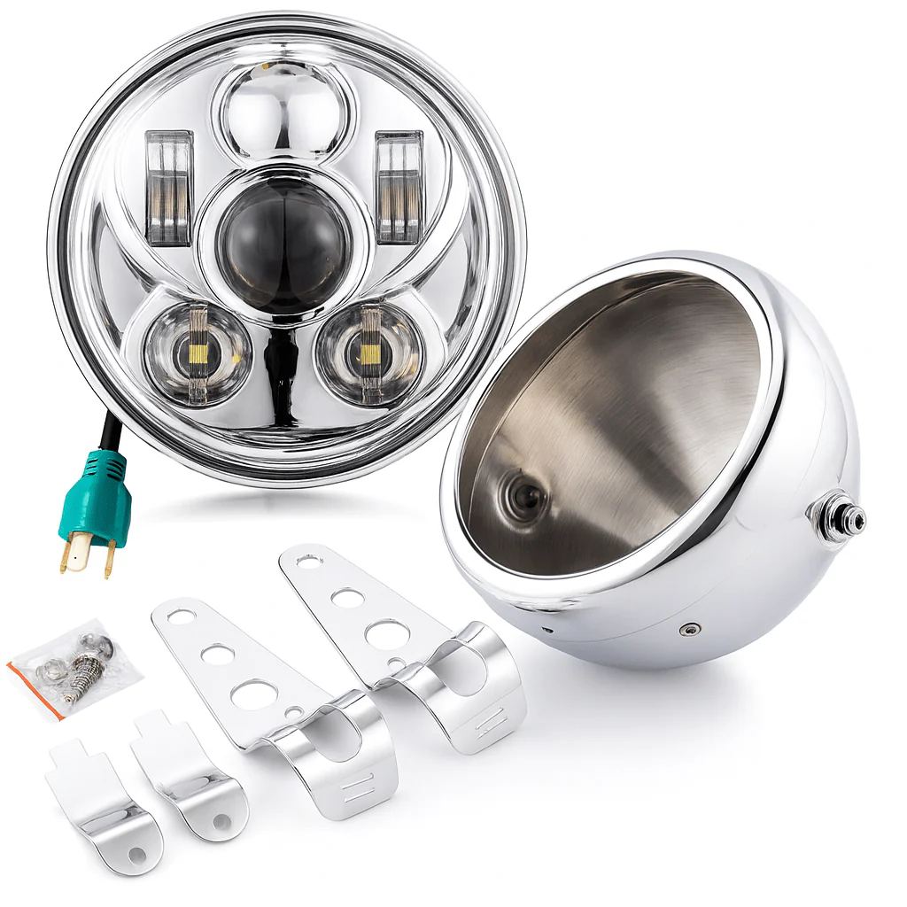 Eagle Lights LED Headlight and Mounting Kit for Honda Shadow Spirit / Rebel - Image 9