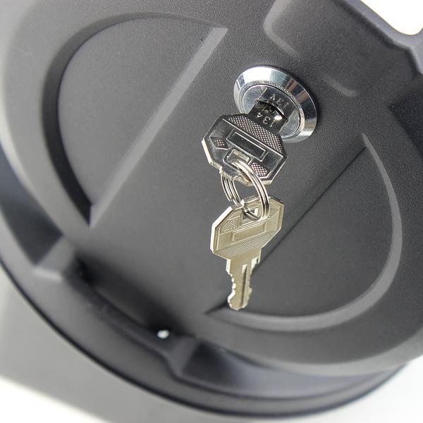 Locking Fuel Gas Door for 2018 - Current Jeep Wrangler JL - Image 4