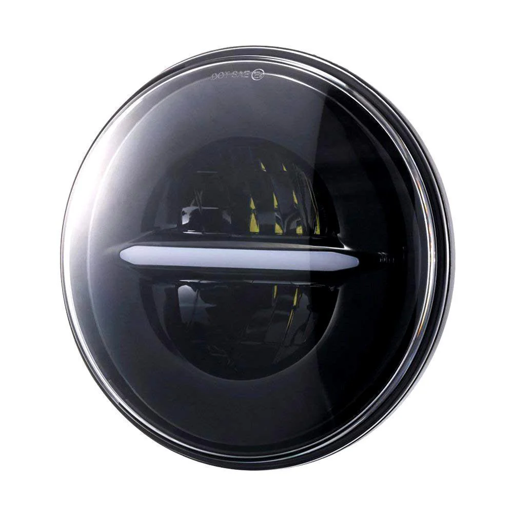 Eagle Lights Infinity Beam Series 7" Round LED Headlight with LED Passing Lights - Image 4