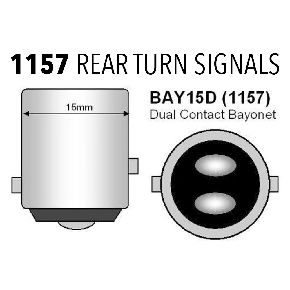 Eagle Lights Midnight Edition Rear LED Turn Signals, Running Lights and Brake Lights for Harley-Davidson® Motorcycle - Image 8