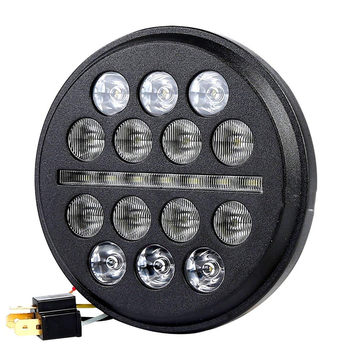 Eagle Lights 5 3/4" Slim Line LED Headlight Kit for Harley-Davidson® Low Rider ST Models with Adapter Bracket - Image 4