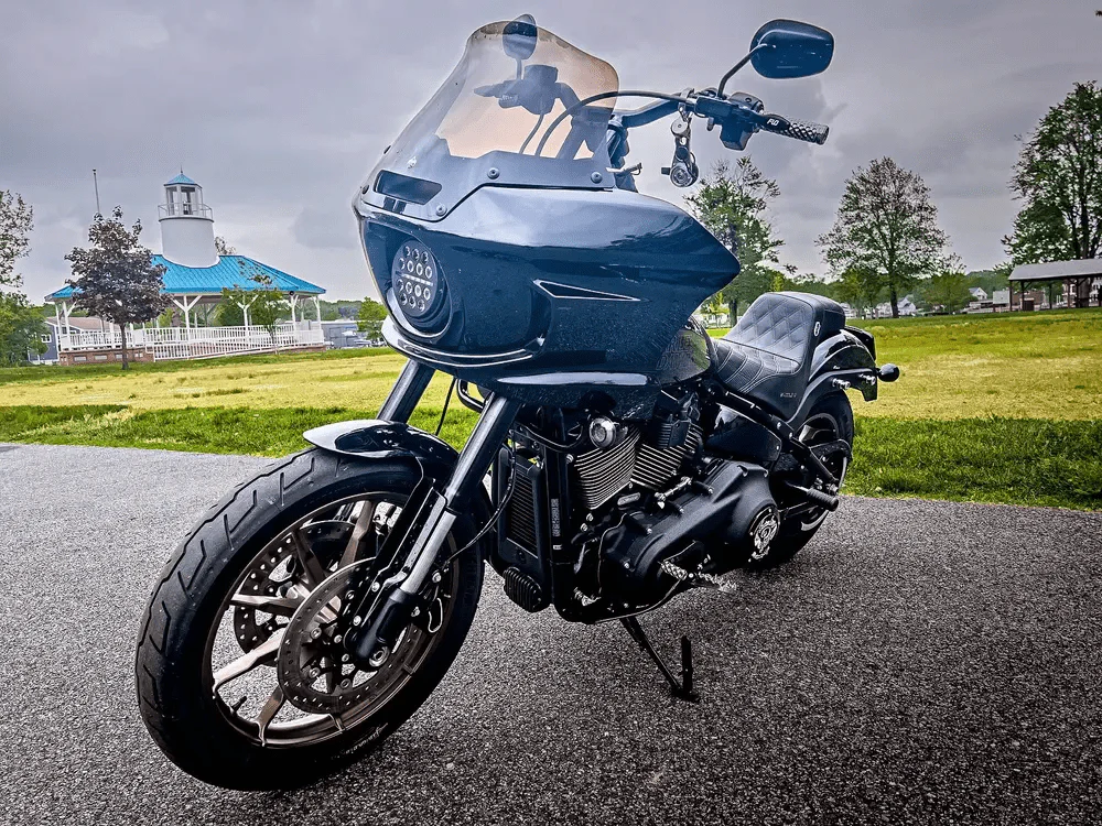 Eagle Lights 5 3/4" Slim Line LED Headlight Kit for Harley-Davidson® Low Rider ST Models with Adapter Bracket - Image 6