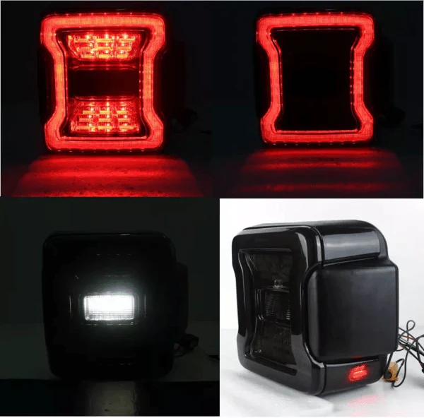 Eagle Lights Smoked LED Tail Light Kit for 2018 - Current Jeep Wrangler JL - Image 4